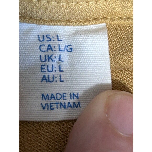 Sigrid Olsen  Pull-Over Dress Size Large Minimalist, Butter, Soft Lagenlook Hip - Picture 6 of 7